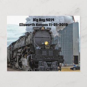 Big Boy 4014 Ånglok Postkort Vykort
