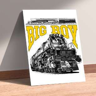 Big Boy 4014 Ånglok. Union Pacific Klass 4000 Fototryck