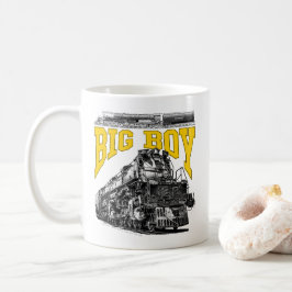 Big Boy 4014 Ånglok. Union Pacific Klass 4000 Kaffemugg