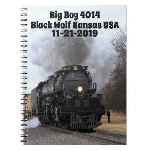 Big Boy 4014 Black Varg Kansas Anteckningsbok