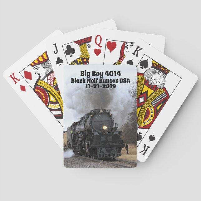 Big Boy 4014 Black Varg Kansas Casinokort (Baksidan)