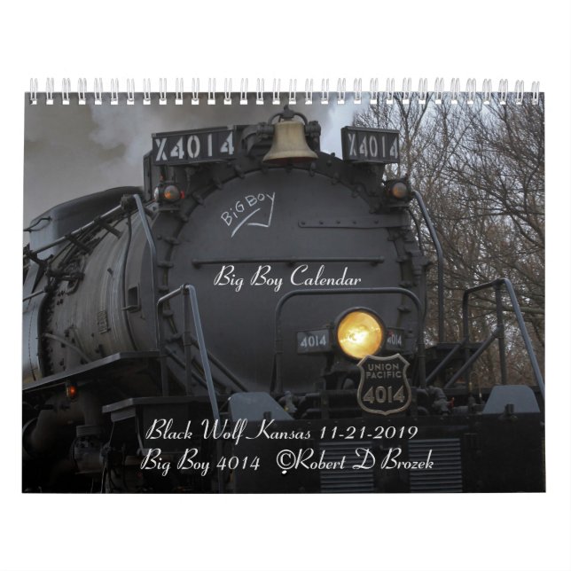 Big Boy 4014 Calendar Kansas Kalender (Omslag)