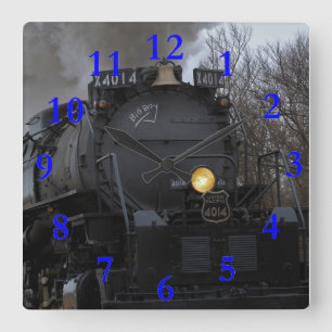 Big Boy 4014 Fyrkantig Klocka