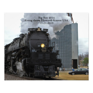 Big Boy 4014 i Kansas Fototryck