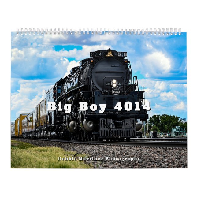Big Boy 4014 i Wyoming Kalender (Omslag)