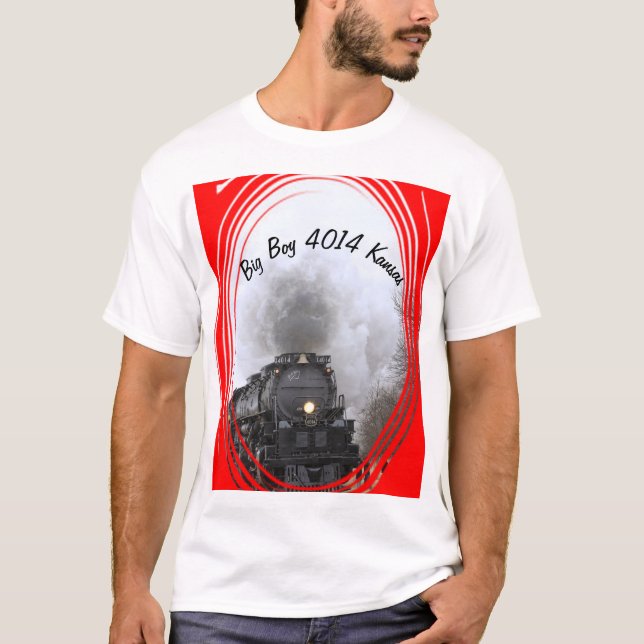 Big Boy 4014 T Shirt (Framsida)