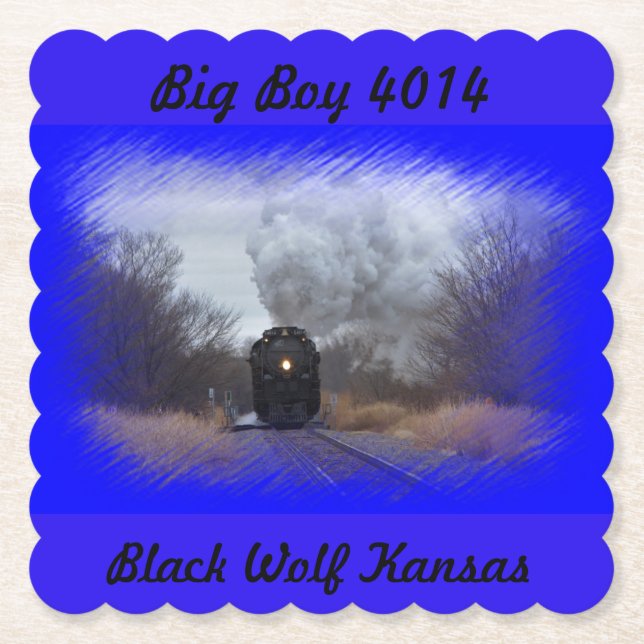 Big Boy 4014 Underlägg Papper (Framsida)