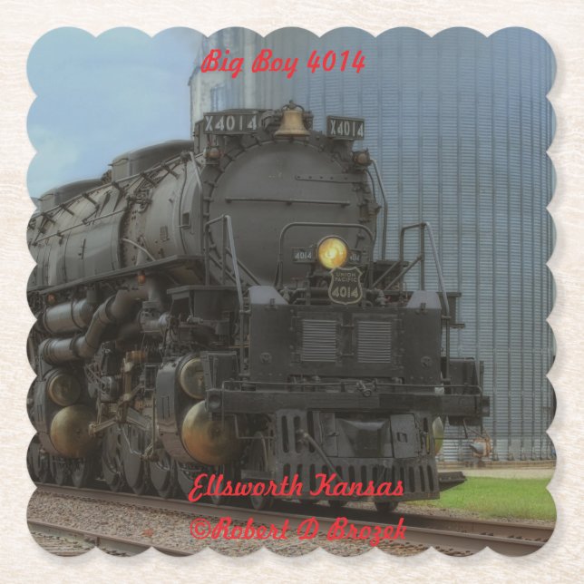 Big Boy 4014 Underlägg Papper (Framsida)