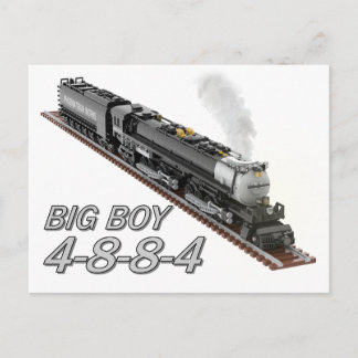 Big Boy 4-8-8-4 Lokomotiv vykort