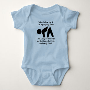 Big Boy Byxor Baby Outfit T Shirt