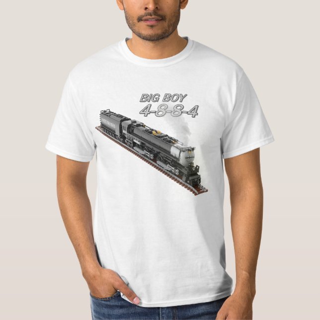 Big Boy Locomotive T-Shirt (Framsida)