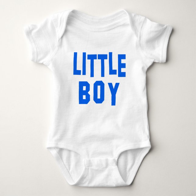 Big Boy och Little Boy Matching Tees T-shirt (Framsida)