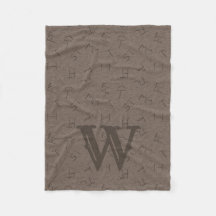 Big Brev Cattle Brand Brown