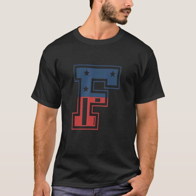 Big brev F T Shirt (Framsida)