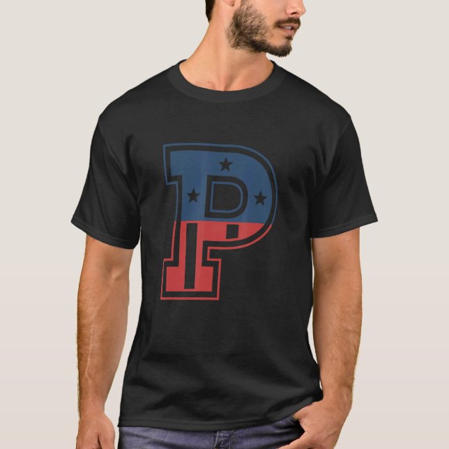 Big brev P T Shirt (Framsida)