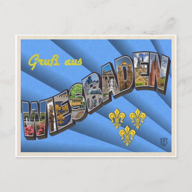 Big Brev Wiesbaden-vykort Vykort (Framsida)