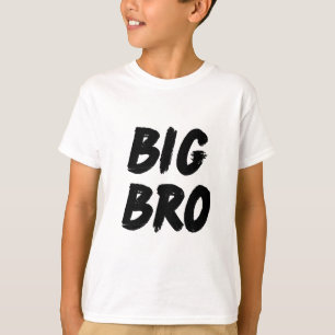 BIG BRO baby brodermeddelande, syskon-gåva T Shirt