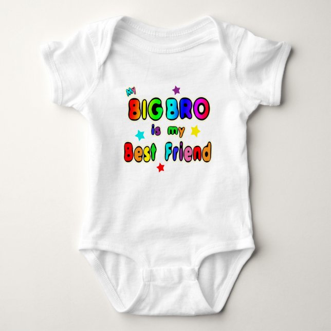 Big Bro Best Friend T-shirt (Framsida)