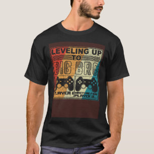 Big Bro Big Brother 2021 Gamer Retro T Shirt
