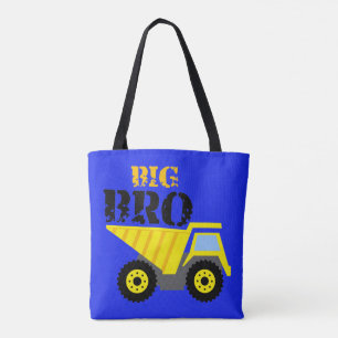 Big Bro Construction Gult Lastbil Tygkasse