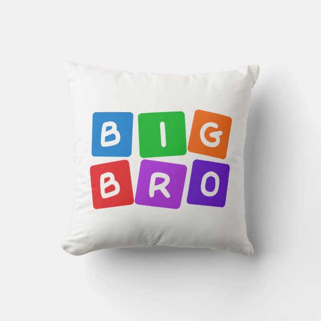 Big Bro dekorativ kudde (Framsida)