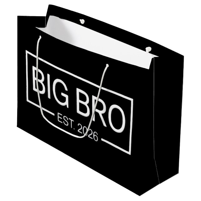 Big Bro Est. 2026 New Big Brother Pregnancy Baby (Framsidan Vinklad)