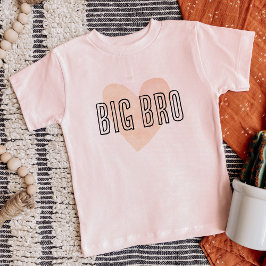 Big Bro  Heart Matching Syskon-familjen T Shirt