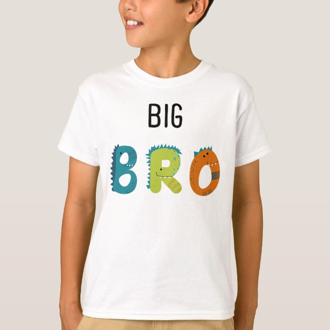 Big Bro Kids T-Shirt (Framsida)