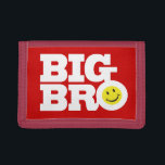 Big bro-leende<br><div class="desc">Logotypen med fetstilt text med liknande ansikte läser Big bro. En underbar gåva till en äldre bror. Designad av Sarah Trett.</div>