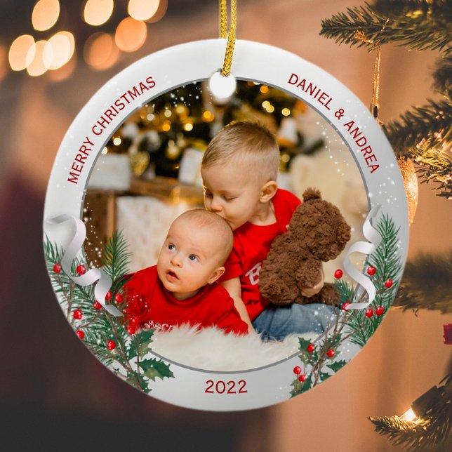 Big Bro Little Bro Classic Warm Quote Ornament (Skapare uppladdad)