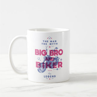 Big bro och biker mannen myten i legenden kaffemugg