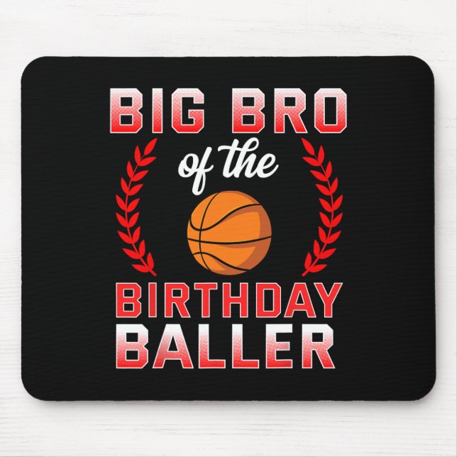 Big Bro of the Birthday Boy Bysketbyll Bday Musmatta (Framsidan)