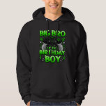 Big Bro of the Birthday Boy Matching Family Brothe Hoodie<br><div class="desc">Big Bro of the Birthday Boy Matching Family Brother</div>