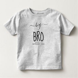 Big Bro | PERSONLIG NYFÖDD BEBIS ROLIGT T Shirt