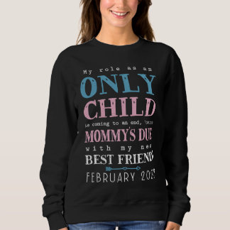 Big Bro Sis Kids Only Child Expiring February 2023 T Shirt