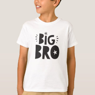 BIG BRO T-SHIRT, modern fet roligt chunky-skandalt T Shirt