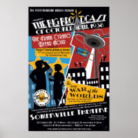 "Big Broadcast" 30 oktober 1938 Poster