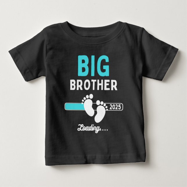 Big Brother 2025 Loading Big Brother-meddelande T Shirt (Framsida)