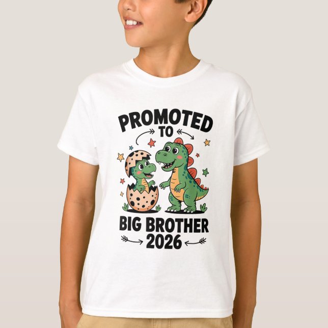 Big Brother 2026 Promoted to Big Brother 2026  T Shirt (Framsida)