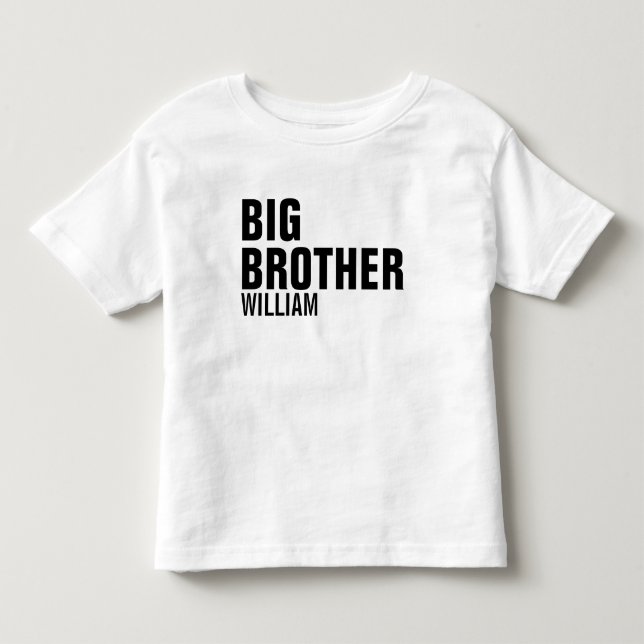 Big Brother Anpassningsbar T-Shirt (Framsida)