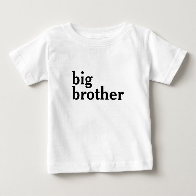 Big Brother Baby T-Shirt (Framsida)