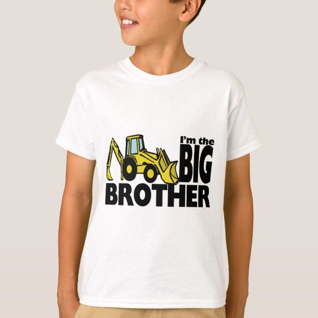 Big Brother Backhoe T-shirt (Framsida)