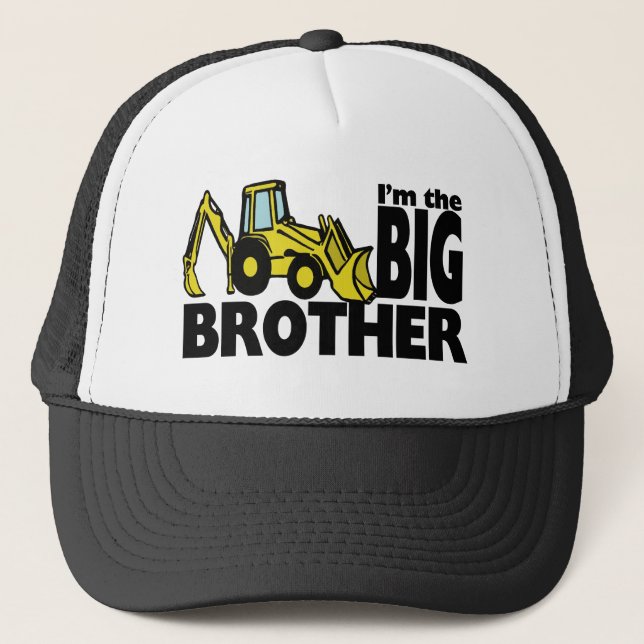Big Brother Backhoe Truckerkeps (Framsida)