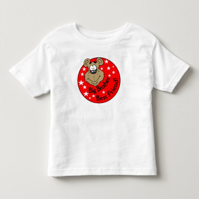 Big Brother Best Friend Tee Shirt (Framsida)