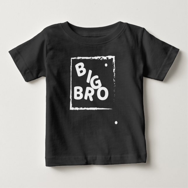 Big Brother, Big Bro | stolt över min pojke | cool T Shirt (Framsida)