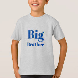 Big Brother Blue brev Boys T-Shirts