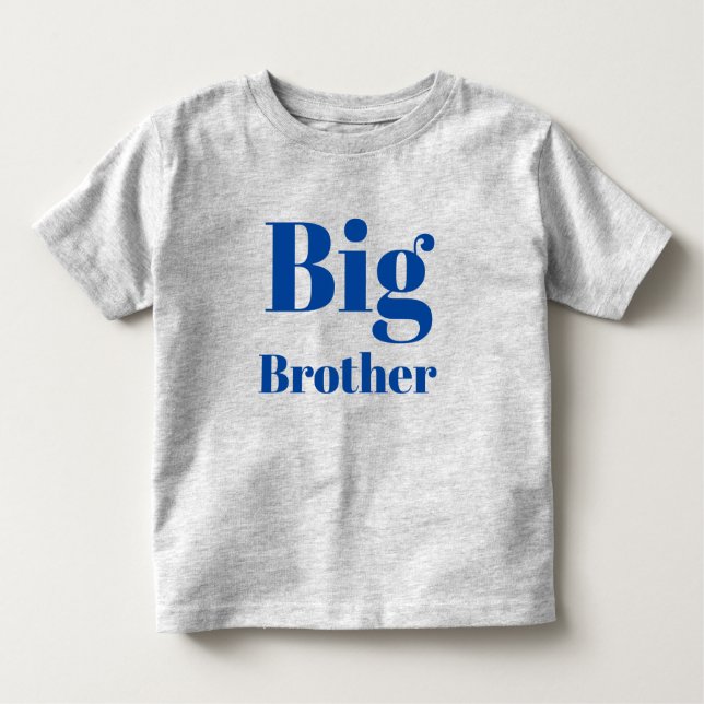 Big Brother Blue brev T Shirt (Framsida)