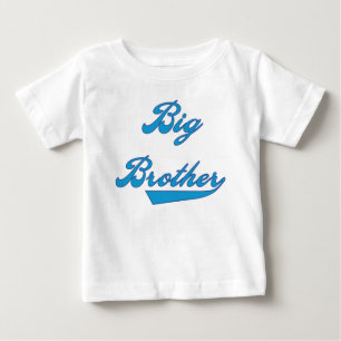 Big Brother Blue Text T-shirt