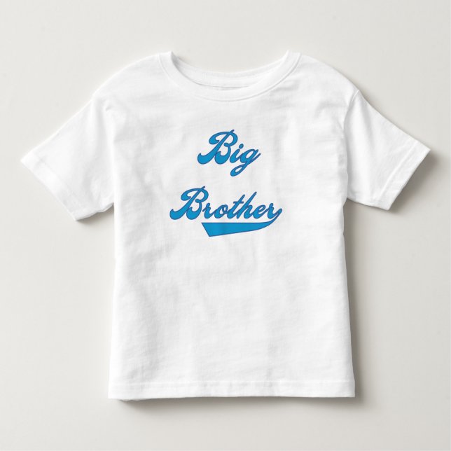 Big Brother Blue Text Tee (Framsida)