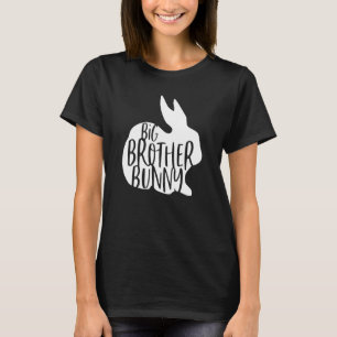 Big Brother Bunny Manar Boys Kids Cute Påskhare T Shirt